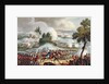 The Left Wing of the British army in Action at the Battle of Waterloo by Thomas Sutherland