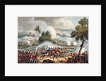 The Left Wing of the British army in Action at the Battle of Waterloo by Thomas Sutherland