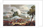 The Left Wing of the British army in Action at the Battle of Waterloo by Thomas Sutherland
