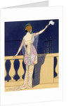 Farewell at Night by Georges Barbier
