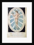 The female form with astrological symbols by Anonymous