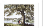 Humphry Repton surveying with a theodolite by Anonymous