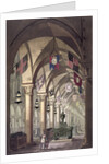 Tombs of the Knights Templar by Alessandro Sanquirico