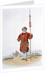 Yeoman of the King's Guard by William Henry Pyne