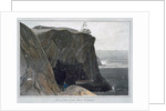 Part of the South Stack by William Daniell