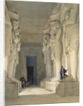 Excavated temple of Gyrshe by David Roberts
