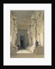 Excavated temple of Gyrshe by David Roberts