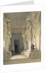 Excavated temple of Gyrshe by David Roberts