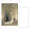 Excavated temple of Gyrshe by David Roberts
