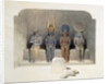 Sanctury of the Temple of Abu Simbel by David Roberts