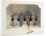 Sanctury of the Temple of Abu Simbel by David Roberts