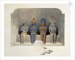 Sanctury of the Temple of Abu Simbel by David Roberts