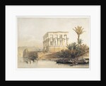 The Hypaethral Temple at Philae by David Roberts