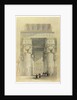 View from under the portico of the Temple at Denderah by David Roberts