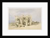 Temple of Sobek and Horuss at Kom Ombo by David Roberts