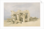 Temple of Sobek and Horuss at Kom Ombo by David Roberts