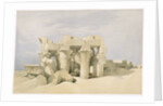 Temple of Sobek and Horuss at Kom Ombo by David Roberts