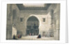 Interior of the Mosque of Sultan Hassan by David Roberts