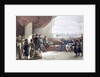 Interview with the Viceroy of Egypt at his palace by David Roberts