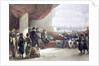 Interview with the Viceroy of Egypt at his palace by David Roberts