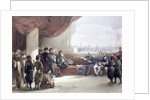 Interview with the Viceroy of Egypt at his palace by David Roberts