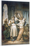 Egyptian belly dancer by Amadeo Preziosi