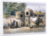 Peasant dwellings in Upper Egypt by Eugene Leroux