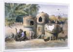 Peasant dwellings in Upper Egypt by Eugene Leroux