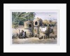 Peasant dwellings in Upper Egypt by Eugene Leroux