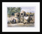 Peasant dwellings in Upper Egypt by Eugene Leroux