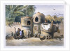 Peasant dwellings in Upper Egypt by Eugene Leroux