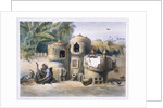 Peasant dwellings in Upper Egypt by Eugene Leroux