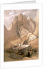 Convent of St Catherine with Mount Horeb by Louis Haghe