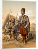 Turkish foot soldiers in the Ottoman army by Amadeo Preziosi