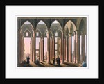 Joseph's Hall in the Citadel of Cairo by Thomas Milton