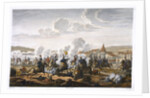 The Death of Prince Ludwig of Prussia at the Battle of Saalfed by Louis Francois Couche