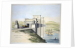 Britannia Bridge, Anglesey Entrance by George Hawkins