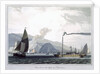 Steam boat on the Clyde near Dumbarton by William Daniell