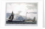 Steam boat on the Clyde near Dumbarton by William Daniell