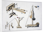 Siege weapons by Friedrich Martin von Reibisch
