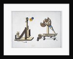 Siege catapults by Friedrich Martin von Reibisch