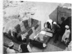 Archaeologists working  at the Tomb of Tutankhamun by Harry Burton
