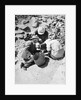 Sifting the dust from the floor of the Tomb of Tutankhamun by Harry Burton