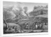 Great Asian Archipelago: French explorers with natives on the Island of Ombai by Edme Bovinet