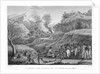 Great Asian Archipelago: French explorers with natives on the Island of Ombai by Edme Bovinet