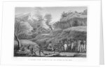 Great Asian Archipelago: French explorers with natives on the Island of Ombai by Edme Bovinet