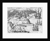 Battle in Jamaica between Christopher Columbus and Francisco Poraz by Theodore de Bry