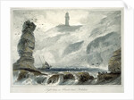 Lighthouse on Flamborough Head by William Daniell