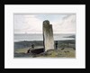 Druidical Stone at Strather near Barvas by William Daniell