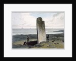 Druidical Stone at Strather near Barvas by William Daniell